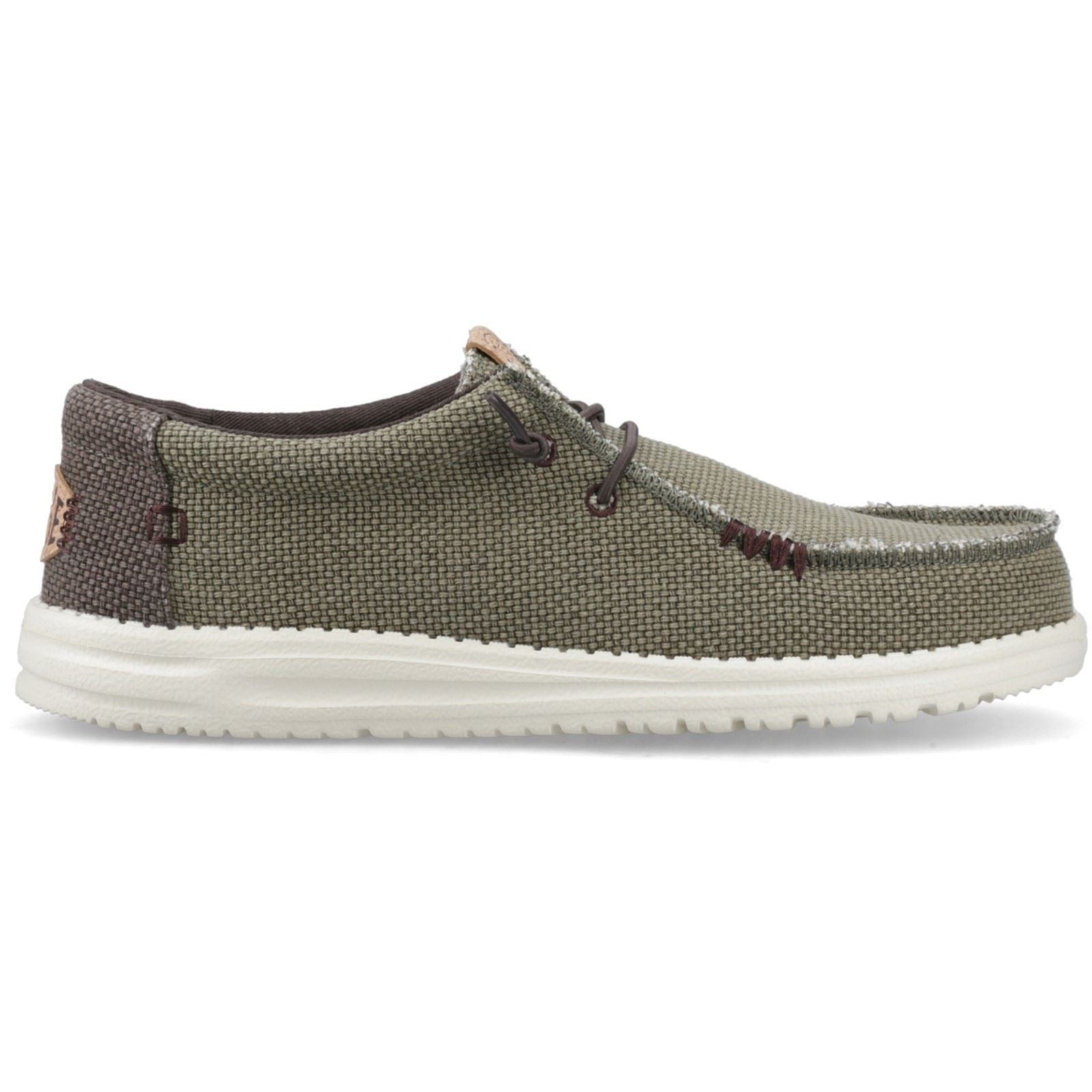 HeyDude Mikka Braided Textile Loafers - GARD43502 / 329 355 - Olive - image 5