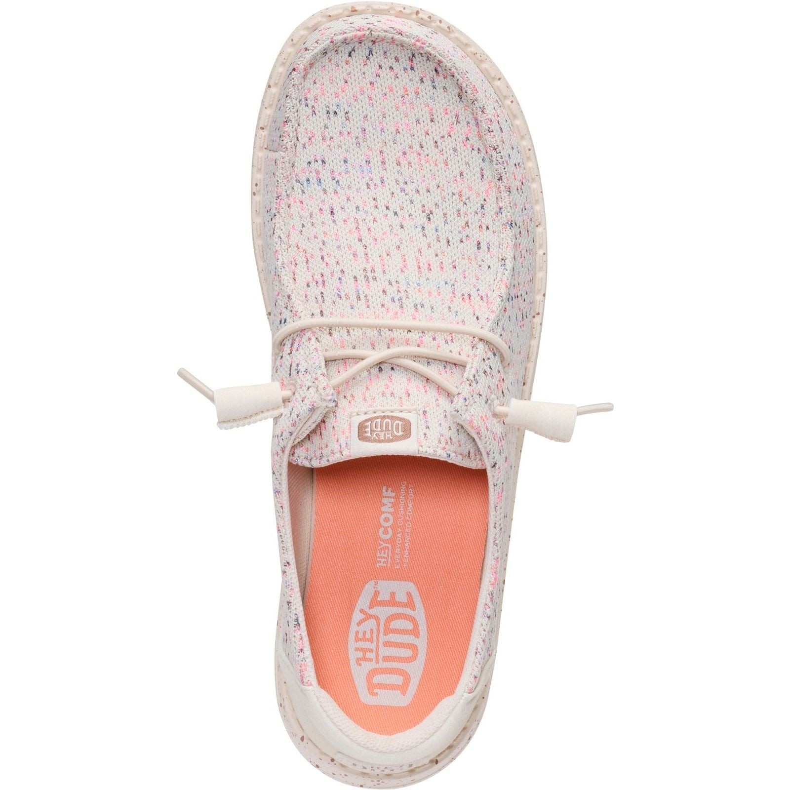 HEYDUDE Wendy Stretch Polyester Women's Taupe/Multi Loafers - image 5