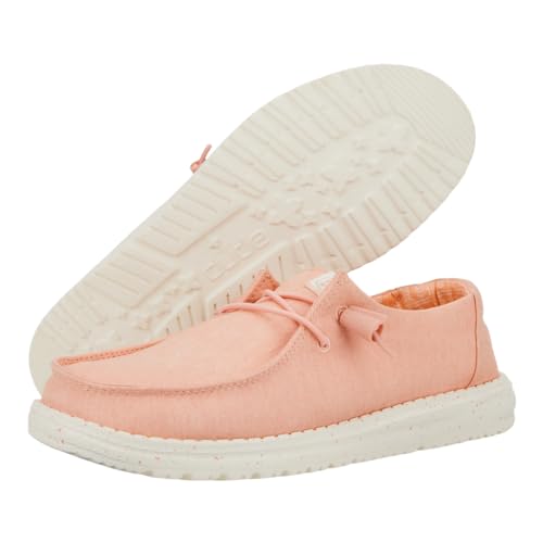 HEYDUDE Women's Wendy Canvas Shoe in Pink - image 3