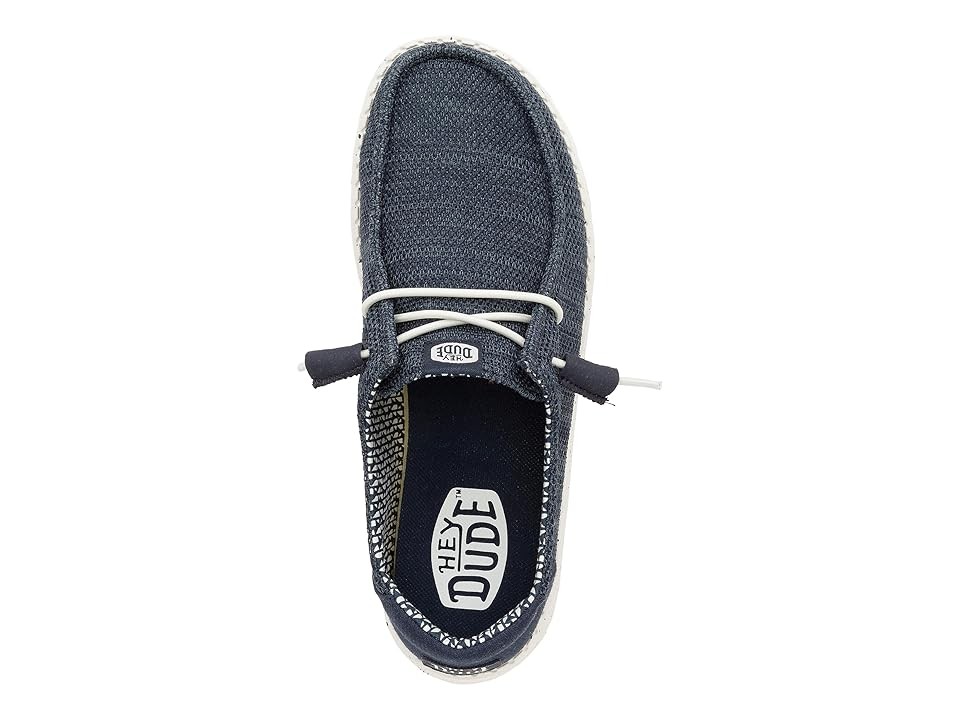 HEYDUDE Women's Wendy Stretch Mesh Shoes in Navy - image 2