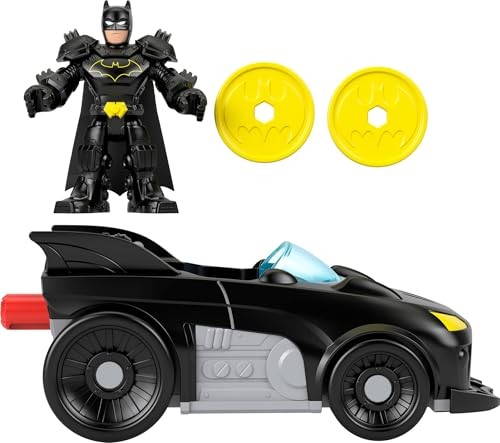 Imaginext DC Metal Force Batmobile Playset - image 5