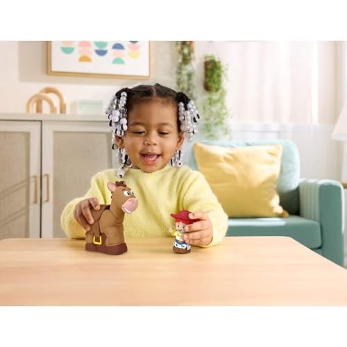 Little People Toy Story Bobbin Bullseye and Jessie Figures Disney - image 2