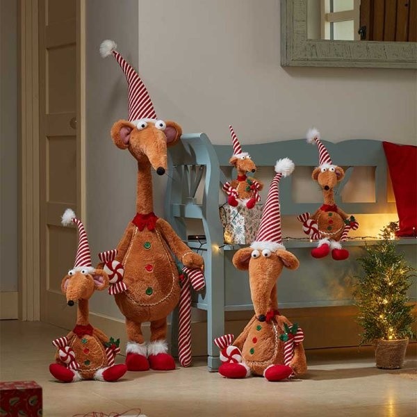 Marco Paul Gingerbread Renton Rat Decoration - image 2