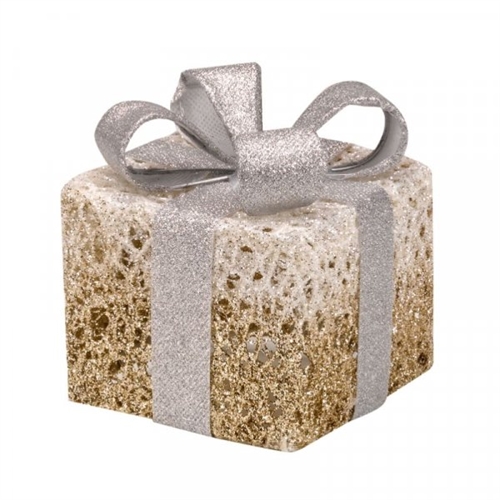 Marco Paul Gold Sparkly Faux 3 Piece Gift Box - image 2