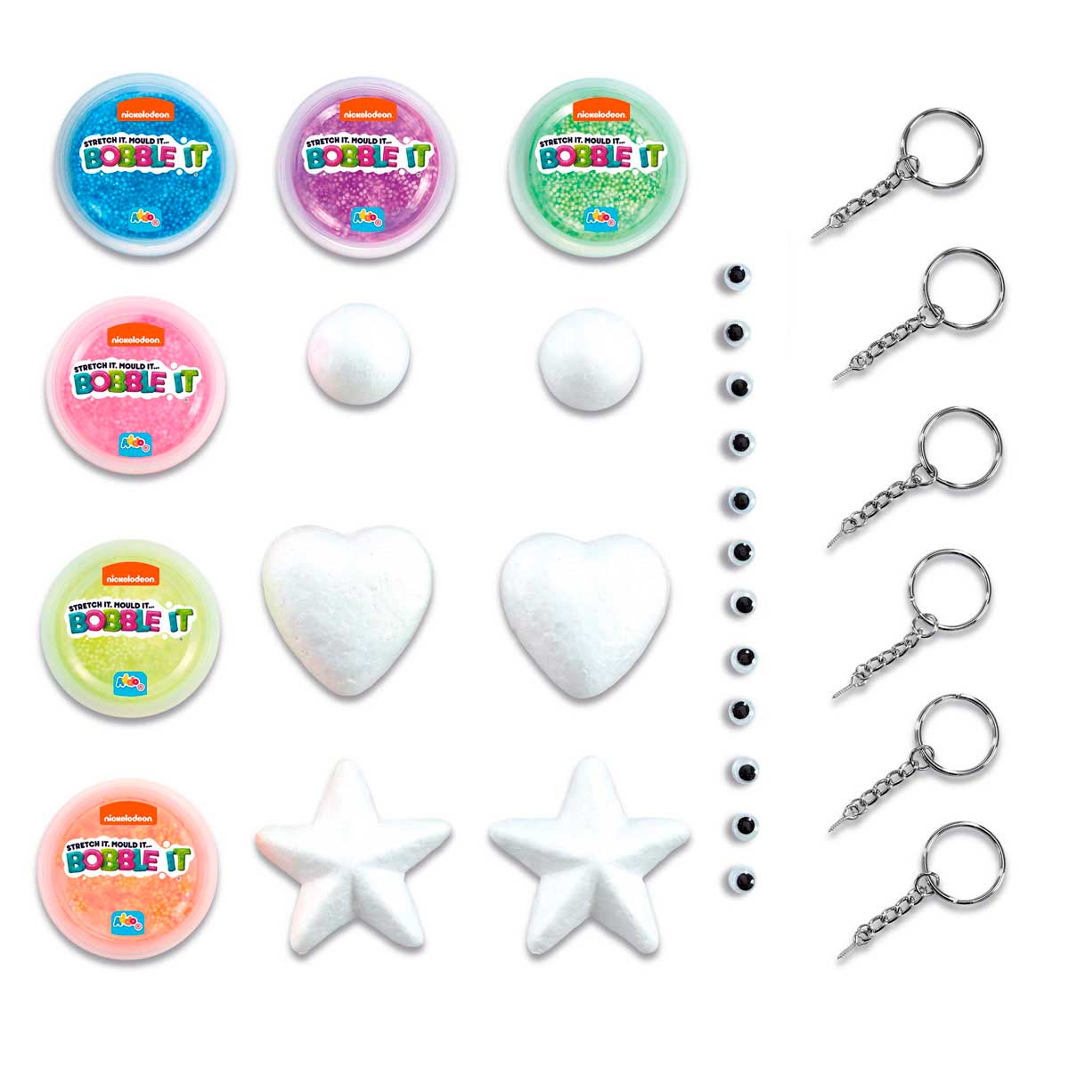 Nickelodeon Bobble It Keyring Buddies Craft Set - image 2