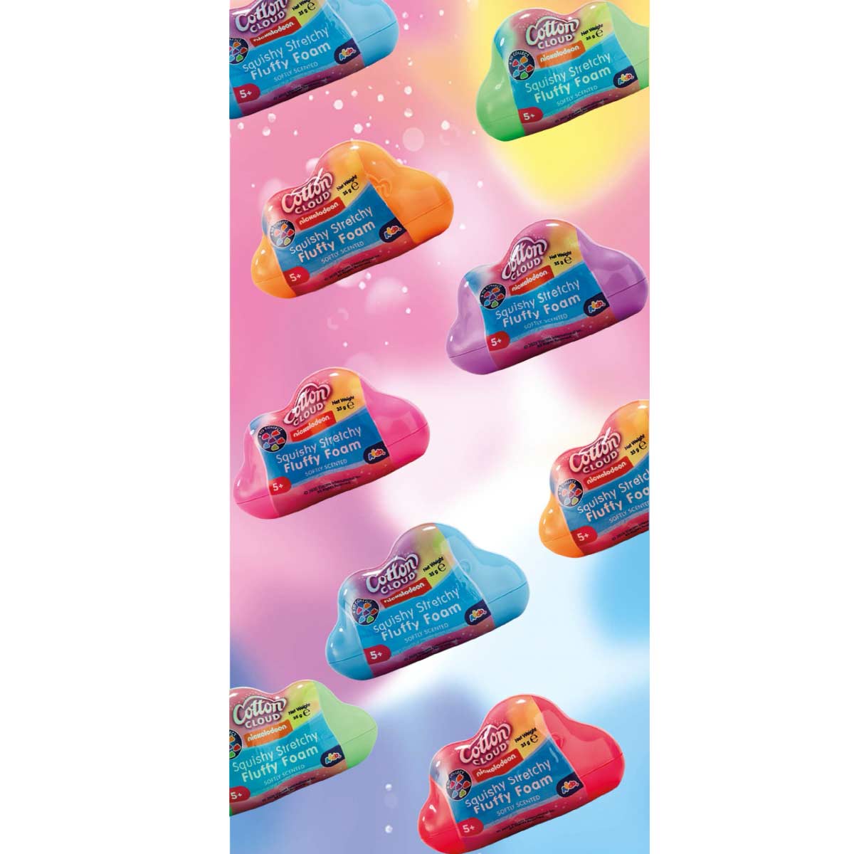 Nickelodeon Cotton Cloud Fluffy Foam Craft Set - image 3