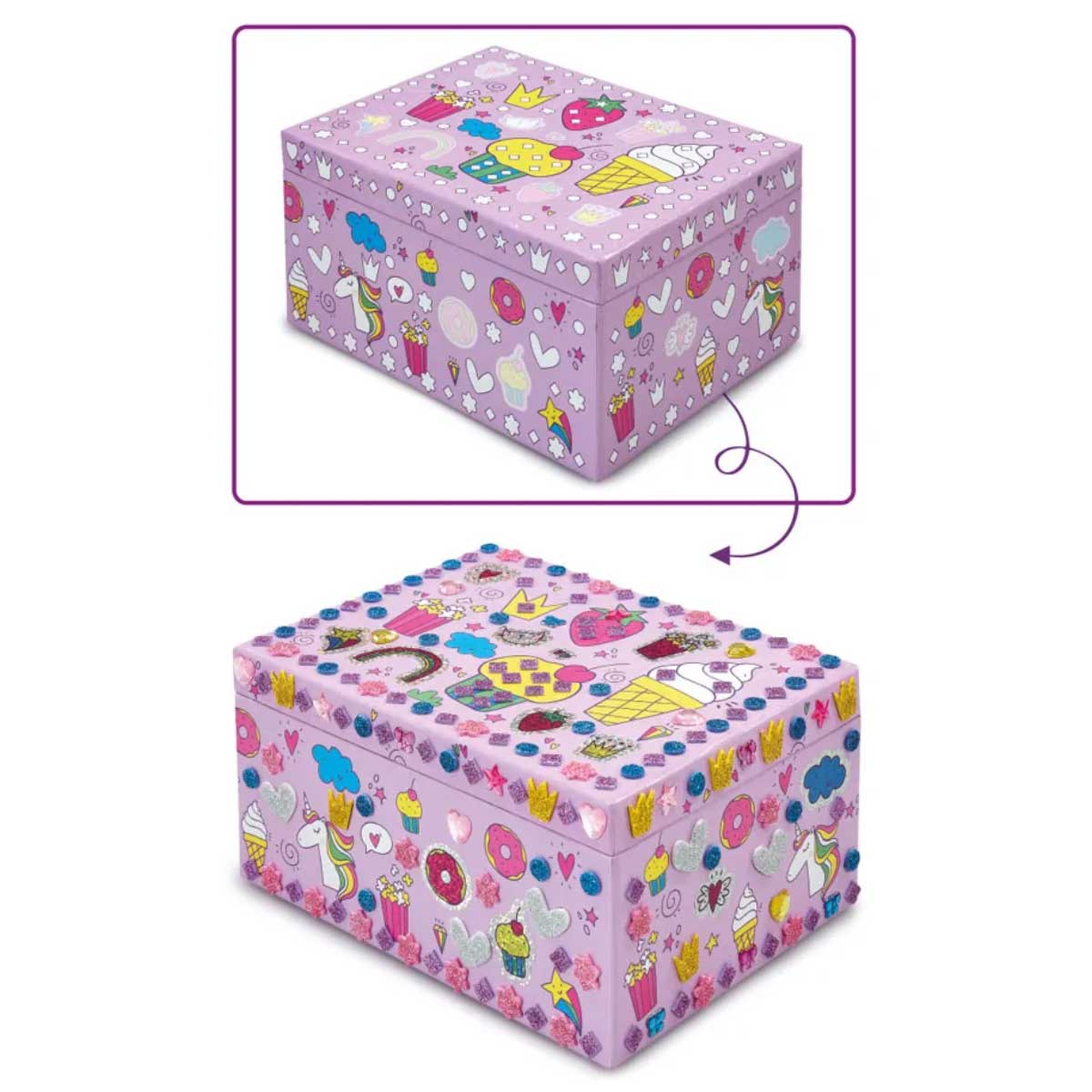 Out To Impress Dazzling Decorative Jewellery Box Craft Set - image 2