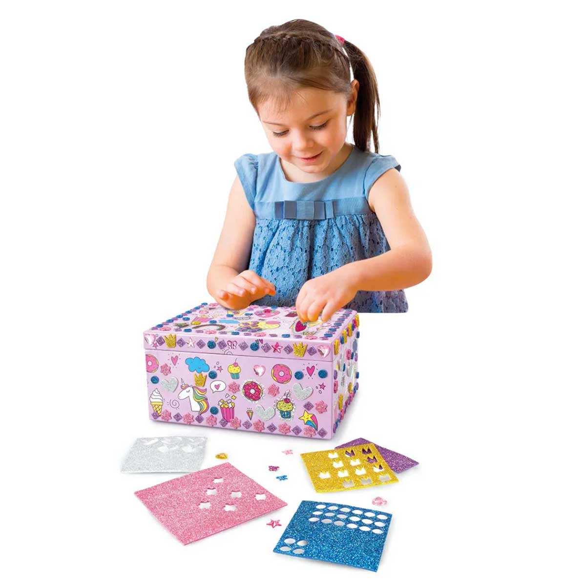 Out To Impress Dazzling Decorative Jewellery Box Craft Set - image 3