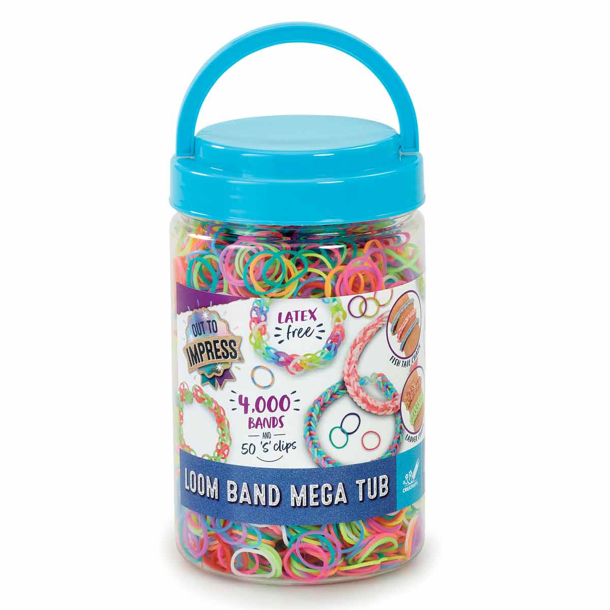 Out to Impress Mega Loom Band Tub Craft Set - image 2