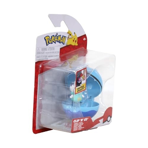 Pokemon Clip ‘N’ Go Oshawott and Dive Ball Figure - image 2