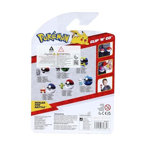 Pokemon Clip ‘N’ Go Rotom and Quick Ball Figure - image 4