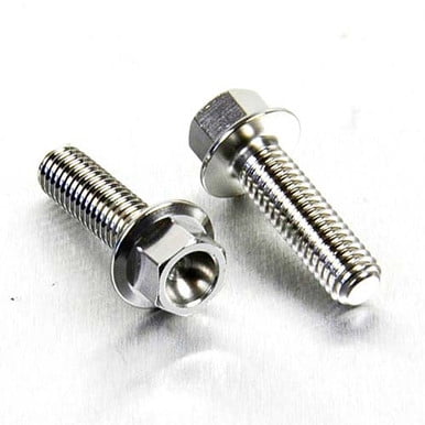 Pro-Bolt stainless steel rear slave master cylinder mount bolt kit featuring two gold-colored bolts with hex heads and threaded shafts, designed for durability and performance.