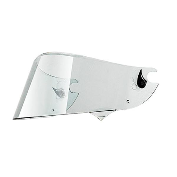 30% tinted visor for Shark Race-R Pro, Race-R, and Speed-R helmets, featuring a sleek, aerodynamic design and clear plastic material with a cutout for easy attachment.