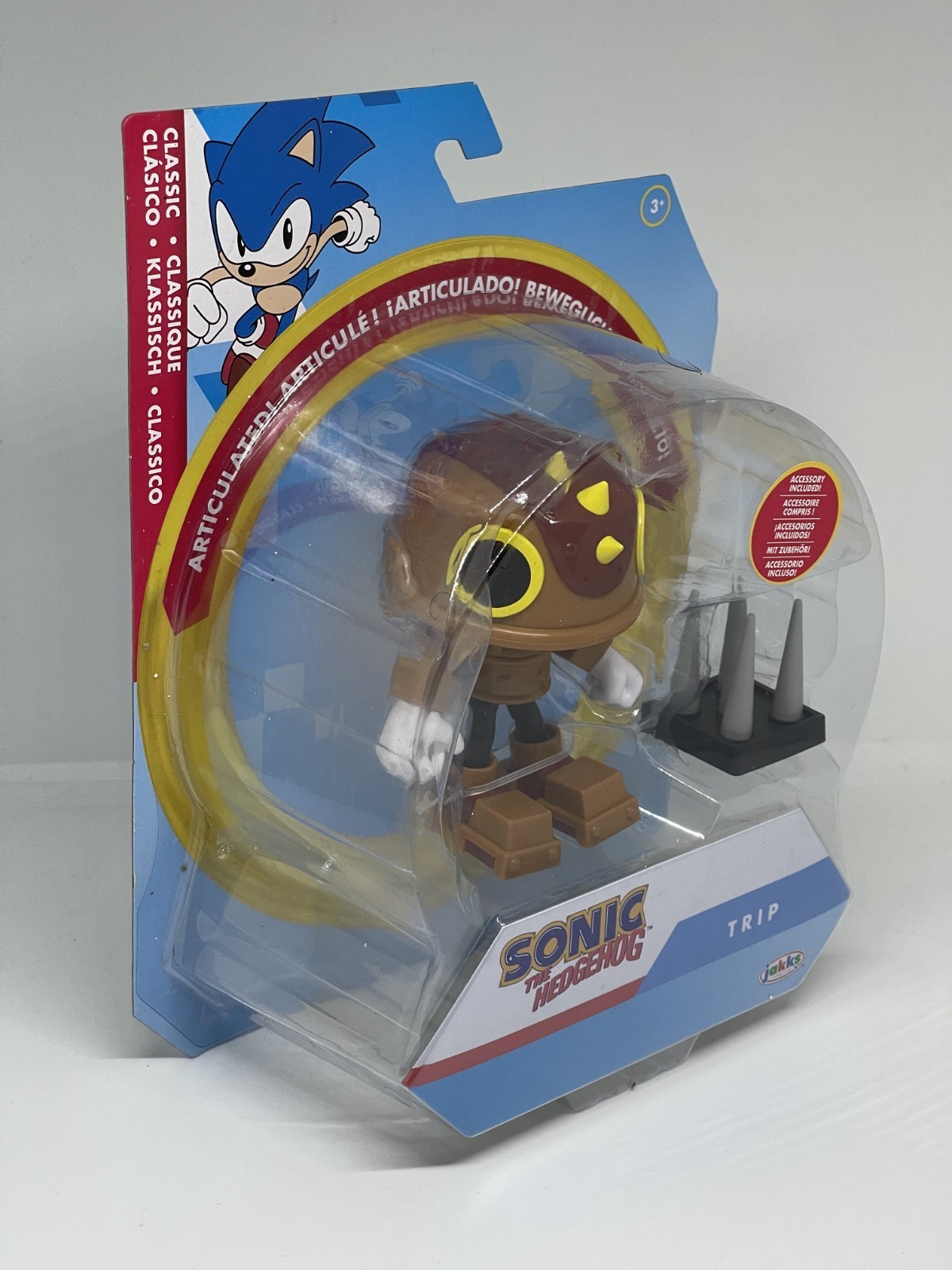 Sonic The Hedgehog 4” Espio Figure with Item Box Accessory - image 3