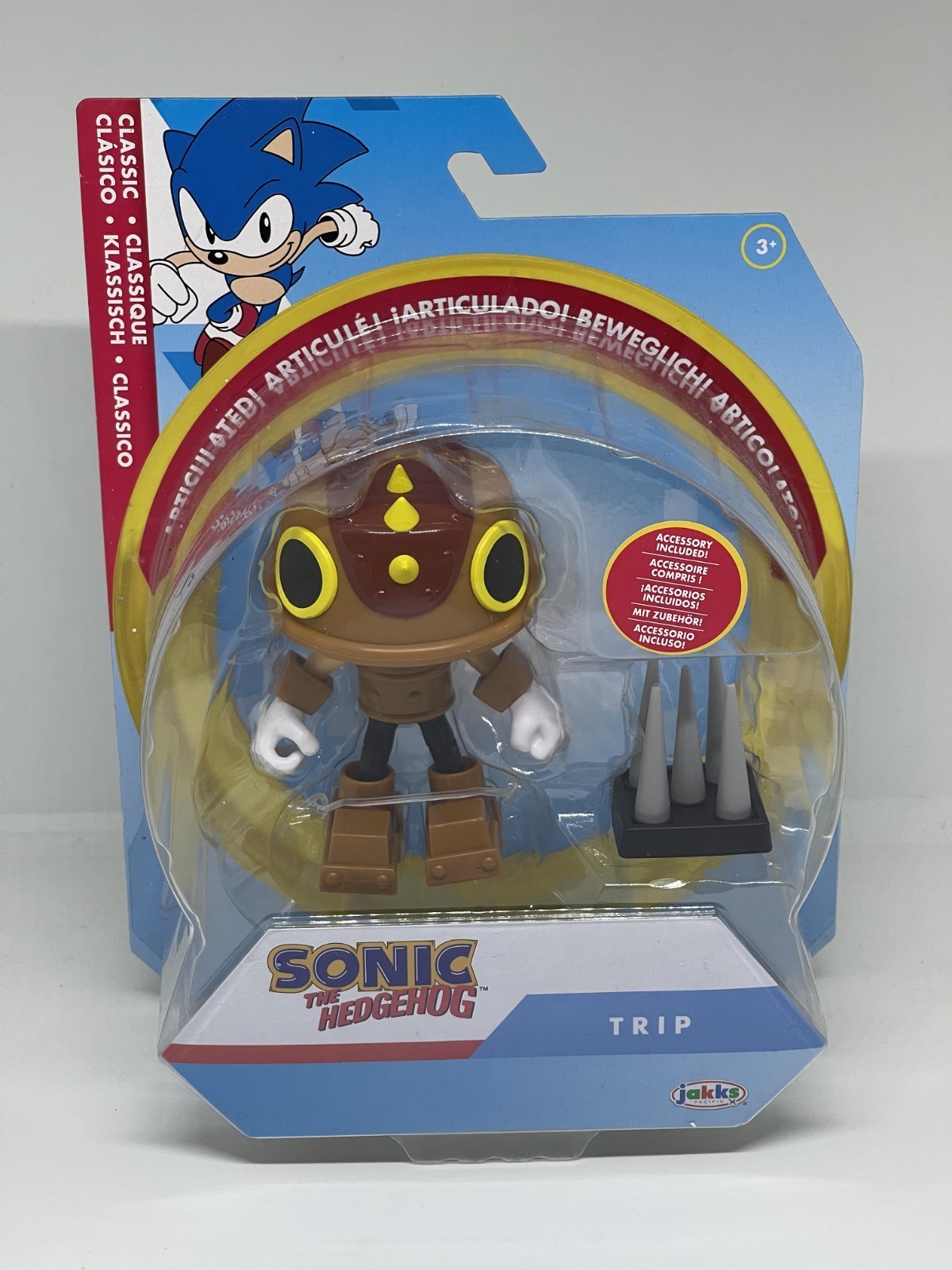 Sonic The Hedgehog 4” Espio Figure with Item Box Accessory - image 4