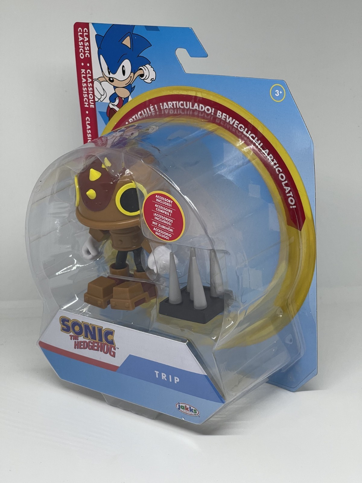 Sonic The Hedgehog 4” Espio Figure with Item Box Accessory - image 5
