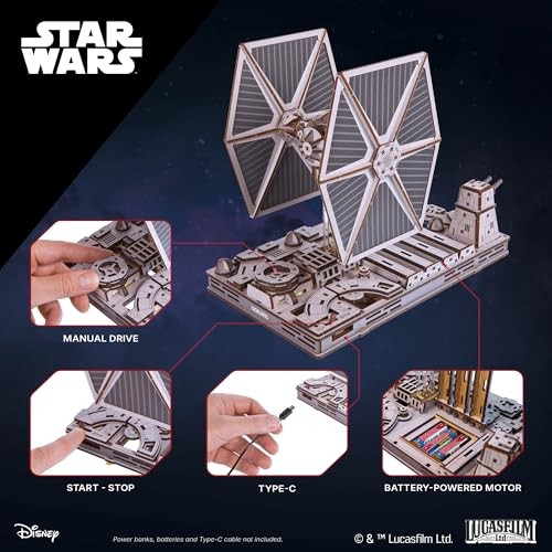 Star Wars TIE Fighter Mechanical Model Kit - image 3