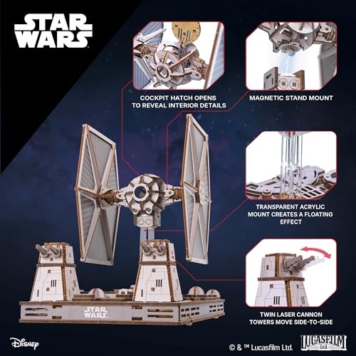 Star Wars TIE Fighter Mechanical Model Kit - image 4