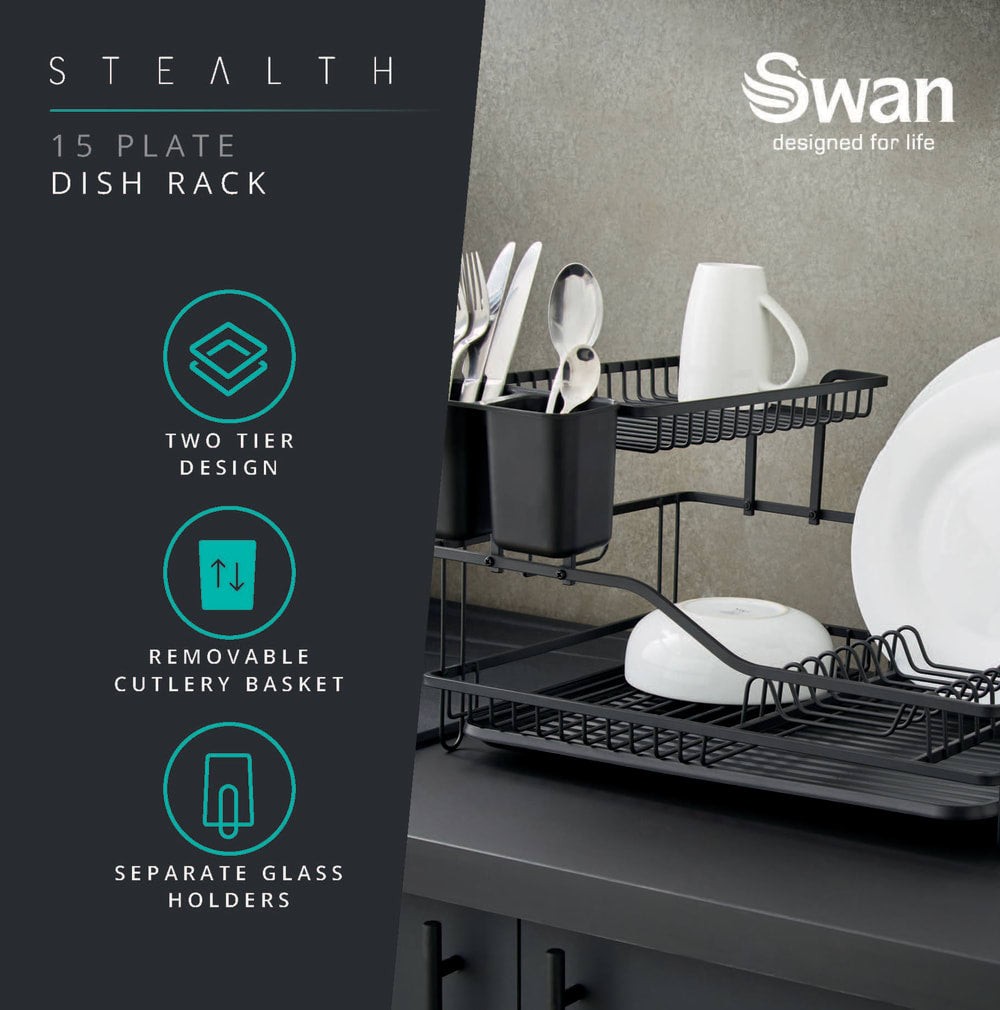 Stealth 15 Plate Dish Rack - image 4