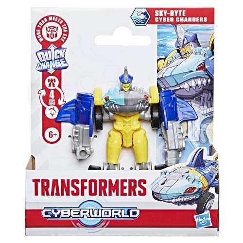 Transformers Cyberworld Sky-Byte 10cm Figure - image 4