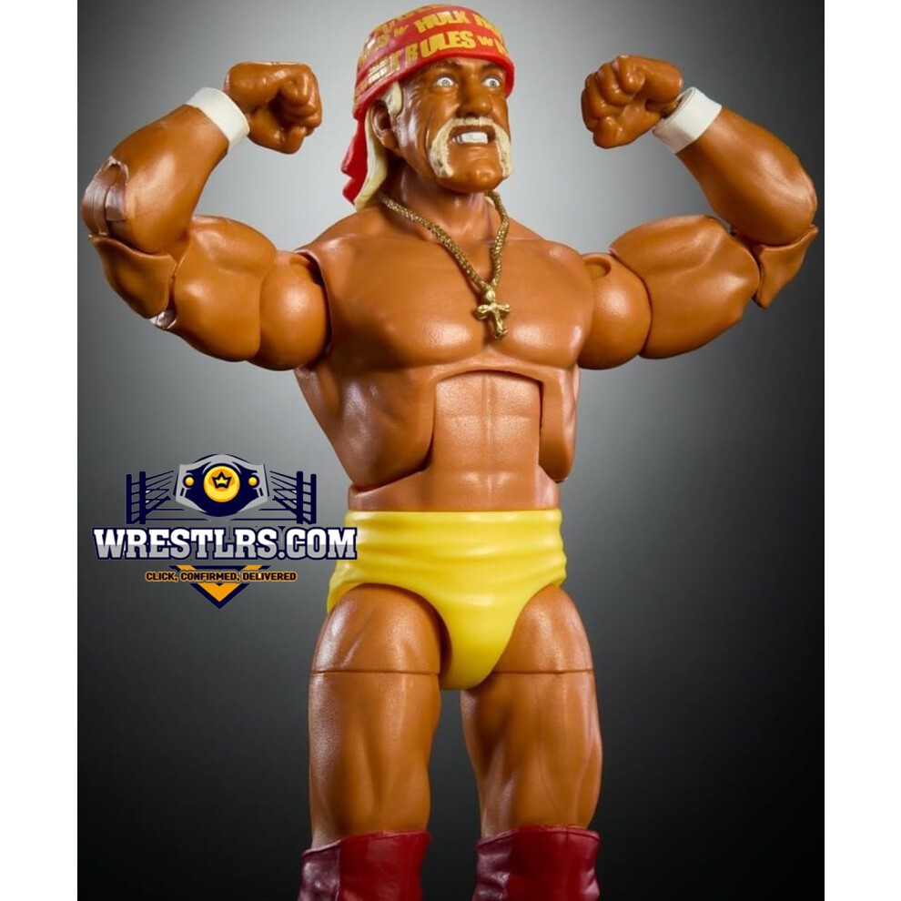 WWE Elite Collection Royal Rumble Hulk Hogan Buildable 15cm Action Figure - image 2