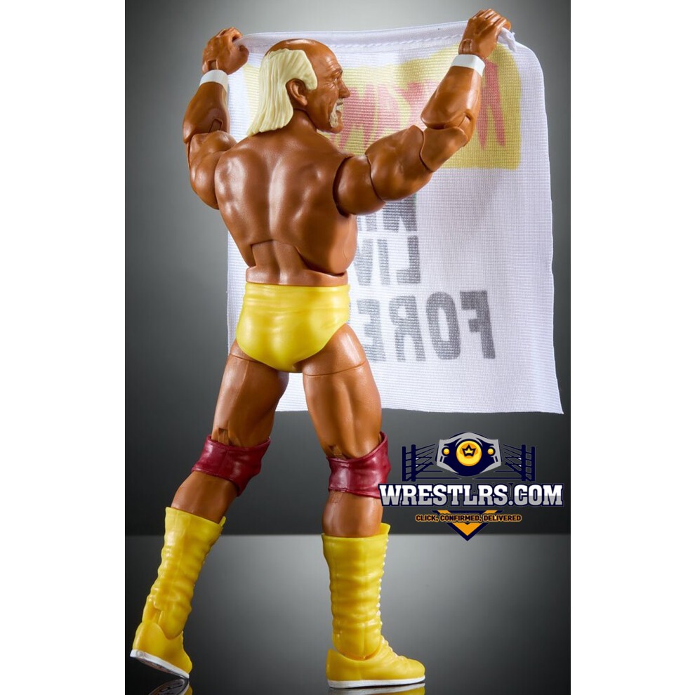 WWE Elite Collection Royal Rumble Hulk Hogan Buildable 15cm Action Figure - image 4