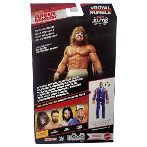 WWE Ultimate Warrior Figure Royal Rumble - image 2