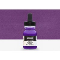 Liquitex Professional Acrylic Ink 30ml bottle in Prism Violet with black dropper cap and white label.