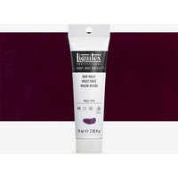 Liquitex Professional Heavy Body Acrylic Paint, 59ml tube, Deep Violet color with black and white label.