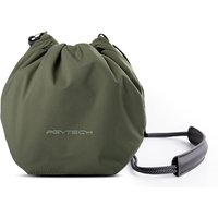 Khaki PGYTECH OneGo Drawstring Ladies case with adjustable strap and gathered top closure.