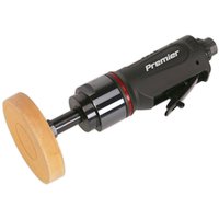 Black Sealey adhesive stripe remover with cylindrical body, rubber wheel, and trigger handle.