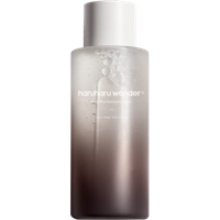 HaruHaru Wonder Black Rice Hyaluronic Toner, 300ml, gradient gray bottle with white cap and minimalist text.