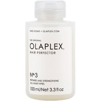 Olaplex No.3 Hair Perfector, 100ml white bottle with black text and screw cap.