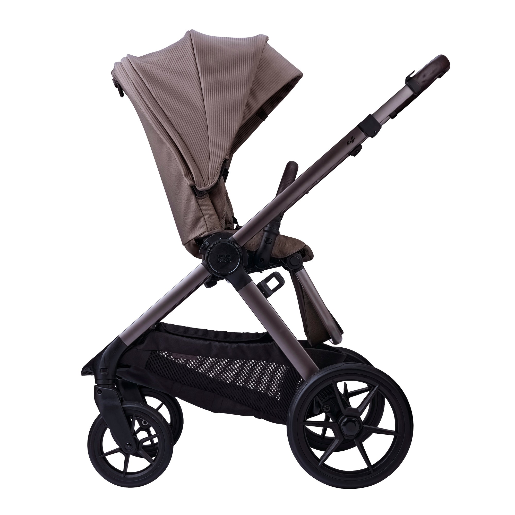 Bababing Raffi 2 Plus Free Stroller 12 Piece Travel Bundle - Gloss Black | Fast & Easy 365 Day Returns - image 3