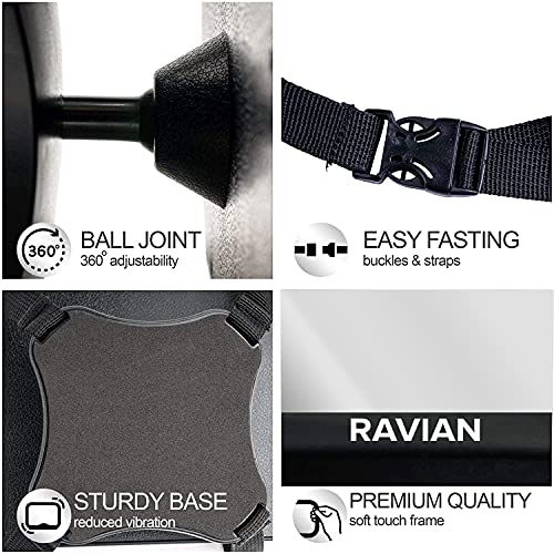 Baby Car Mirror for Back Seat Safest Newborn Essentials with Rear View, Shatterproof, Adjustable to See Rear Facing for Infants, Kids and Pets - image 4