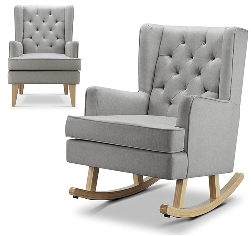 Babylo Nested Soothe Easy Chair + Rocker- Beige - image 4