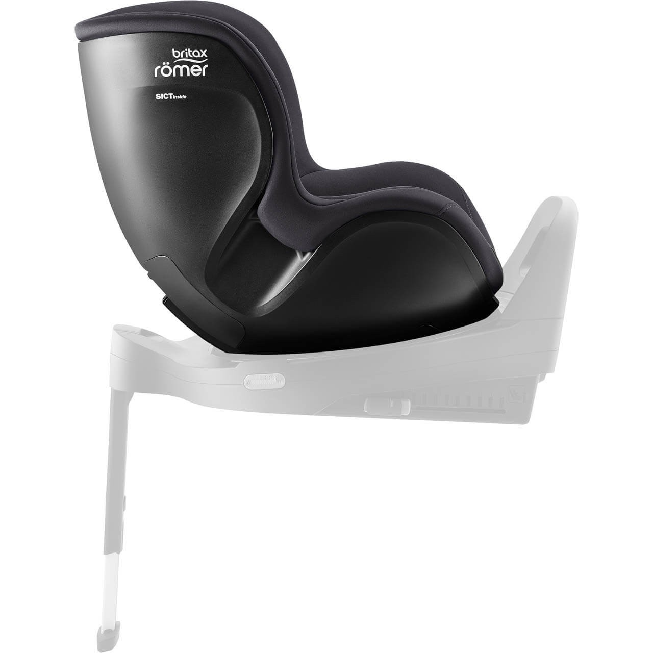 Britax Dualfix 5Z CLASSIC Group 0+/1 Car Seat - Deep Grey - image 5
