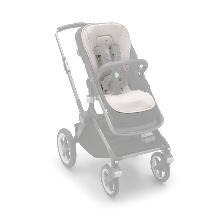 Bugaboo Dual Comfort Seat Liner- Fresh White - image 2