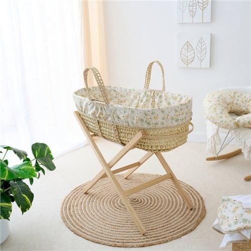 Clair De Lune Folding Wooden Moses Basket Stand - image 3
