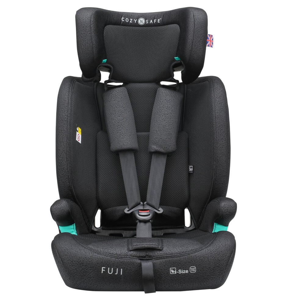 Cozy N Safe Fuji i-Size (76-150cm) Child Car Seat - Black - image 2