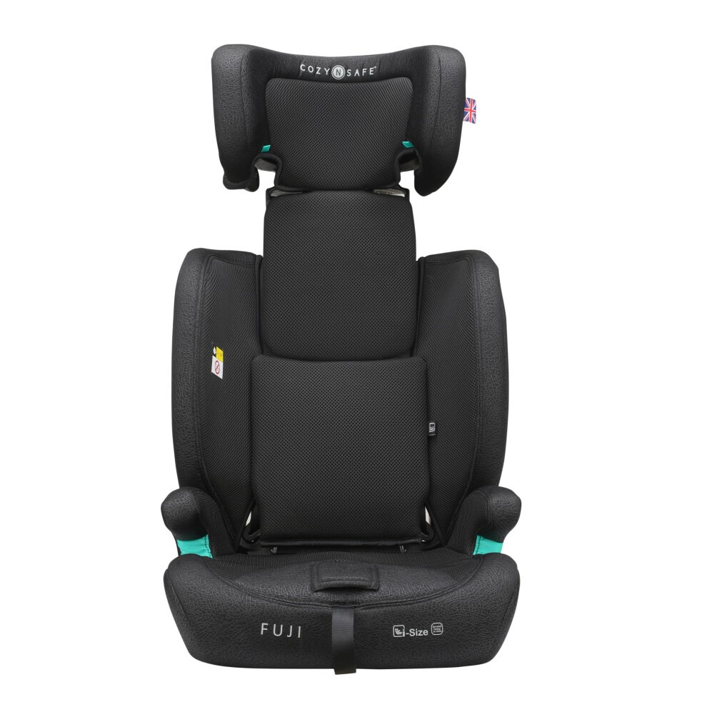 Cozy N Safe Fuji i-Size (76-150cm) Child Car Seat - Black - image 3