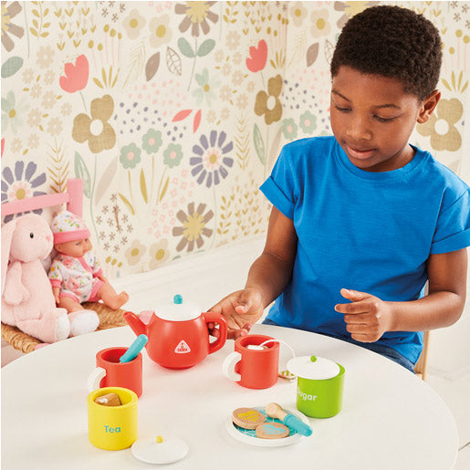 Early Learning Centre Wooden Tea For Two - image 3