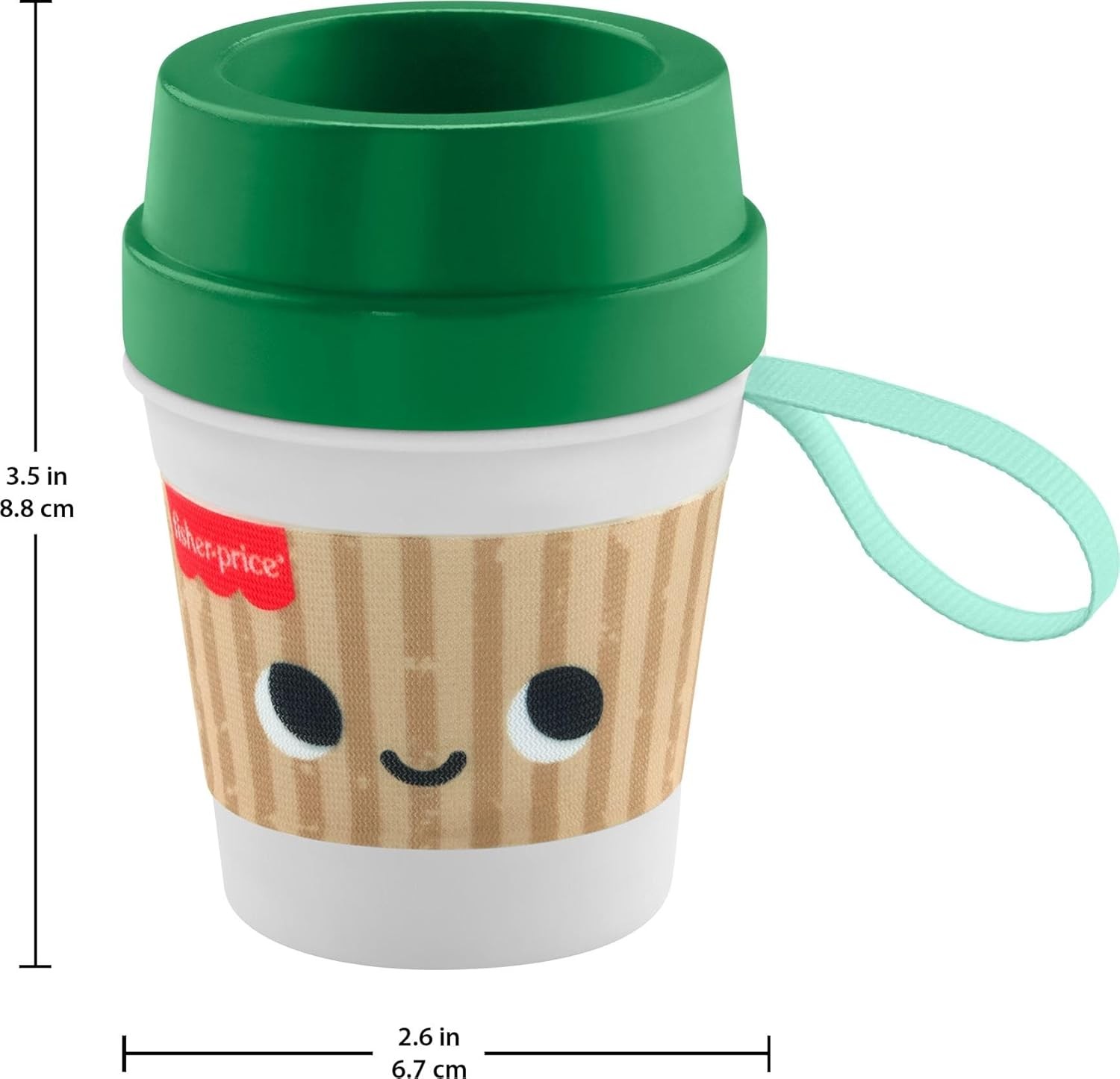 Fisher-Price Mini Me Moments Coffee Cup Teether - image 2