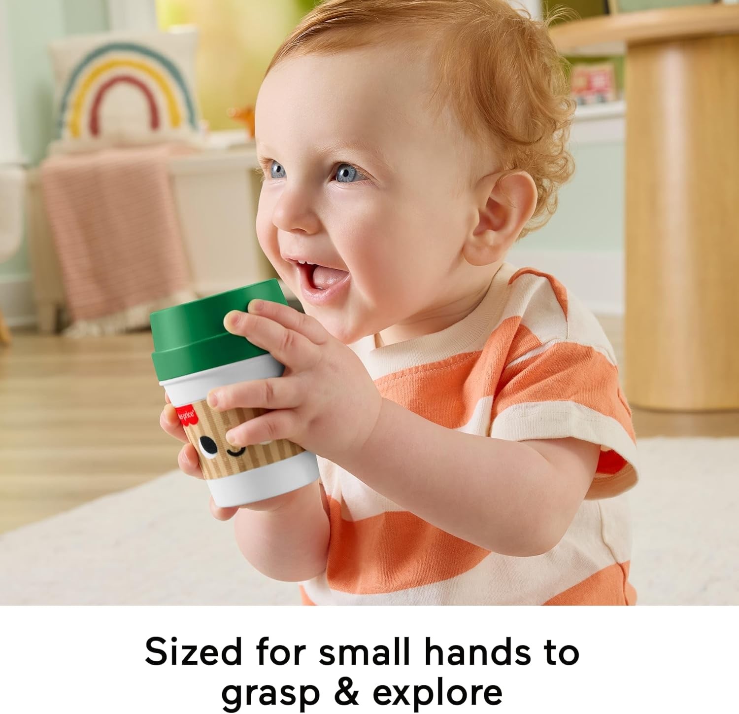 Fisher-Price Mini Me Moments Coffee Cup Teether - image 3