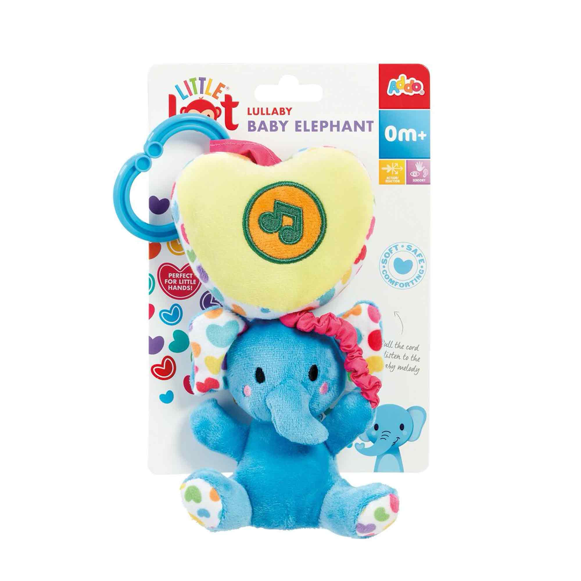 Little Lot Lullaby Baby Elephant Pram Toy - image 2