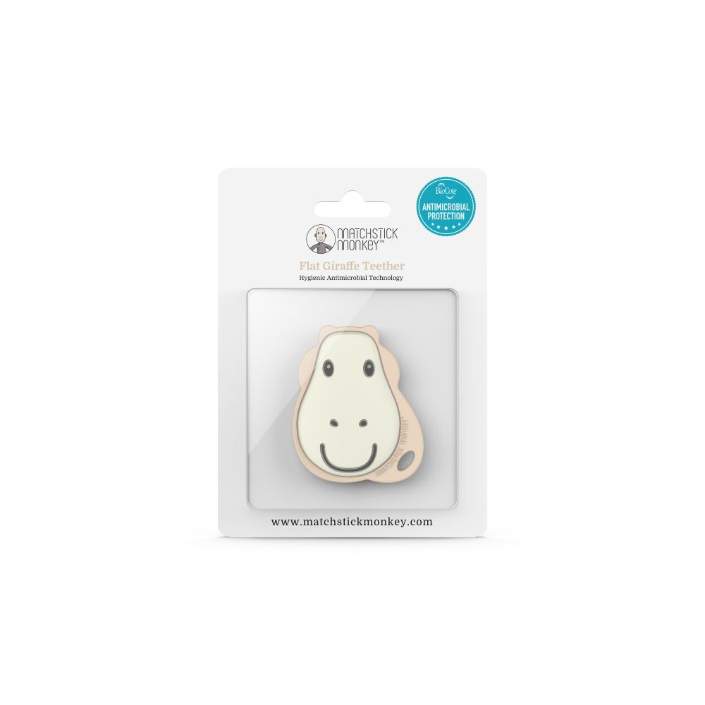 Matchstick Monkey Flat Giraffe Teether - image 4