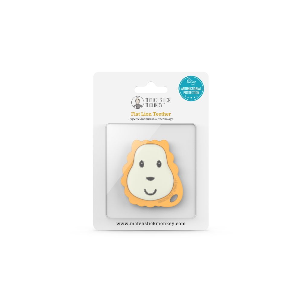 Matchstick Monkey Flat Lion Teether - image 4