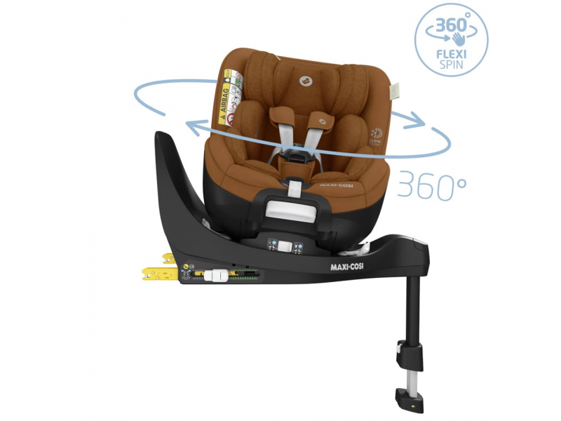 Maxi Cosi Mica Pro Eco Group 0+/1 Car Seat - Authentic Cognac - image 4
