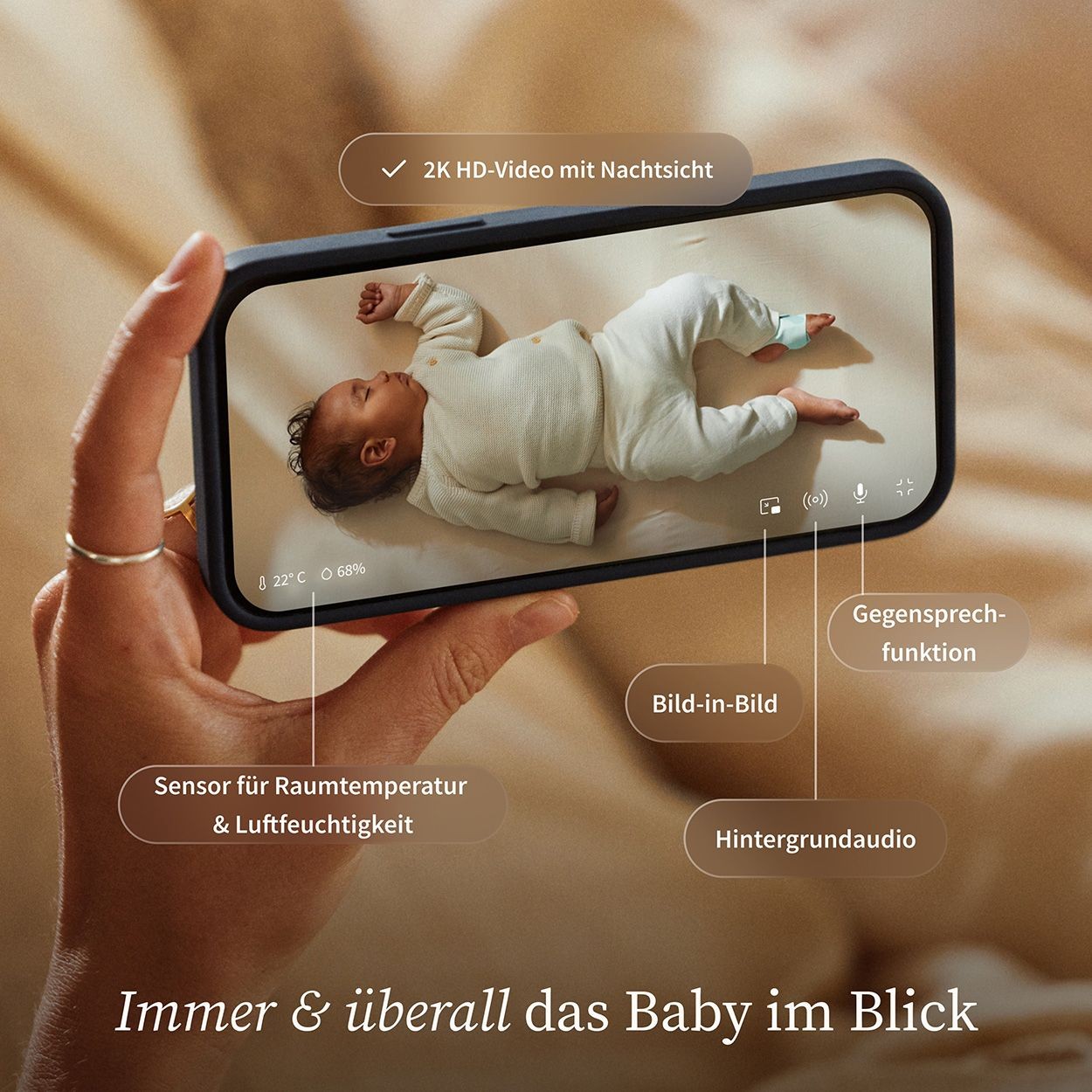 Owlet Dream Duo™ (Sock + Sight) Smart Baby Monitor- Mint - image 4