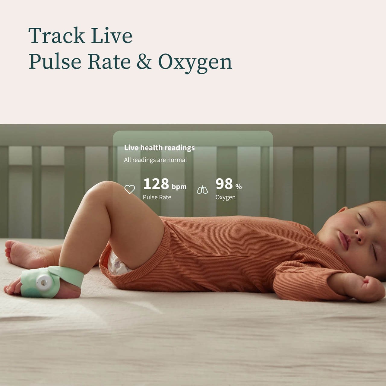 Owlet Owlet Dream Sock® Smart Baby Monitor- Mint - image 3